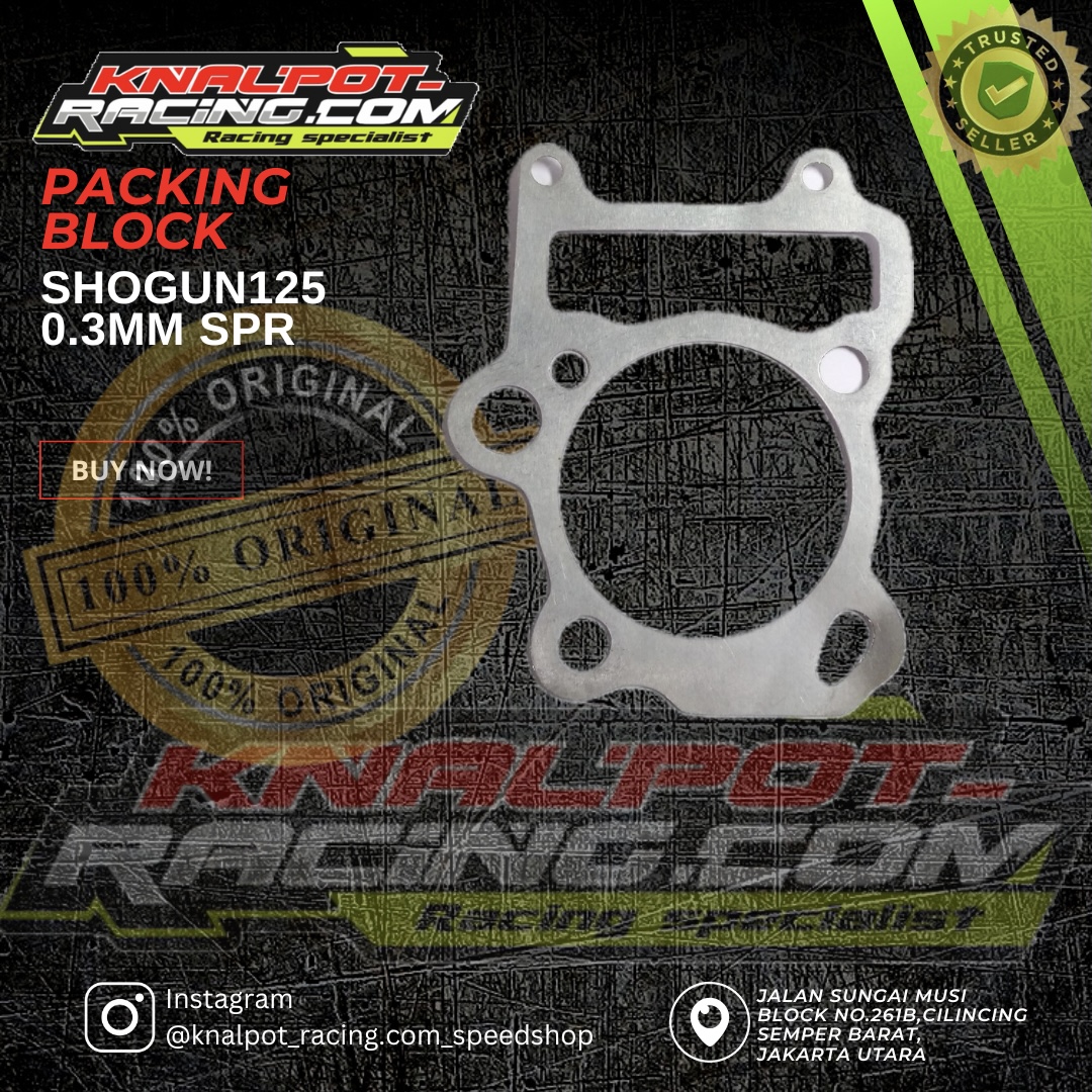 PAKING BLOK SHOGUN125 0.3MM SPR 